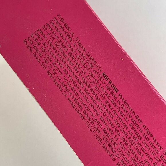 VTG 1997 Festive Season Barbie 18909 Christmas NEW - Picture 5 of 10